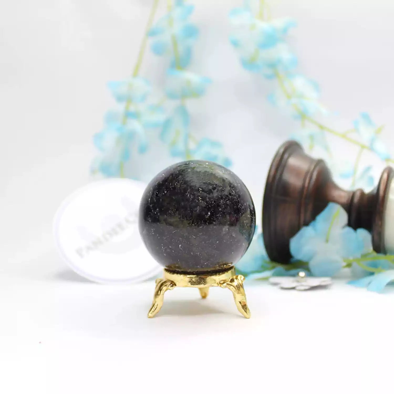 Indigo Gabbro Crystal Ball