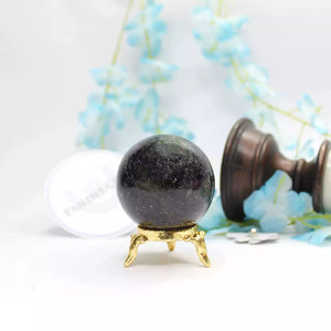 Indigo Gabbro Crystal Ball
