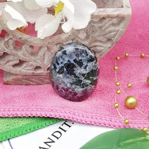 Indigo Gabbro Worry Stone