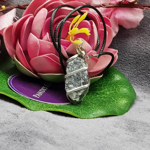 Iolite Spiral Pendant