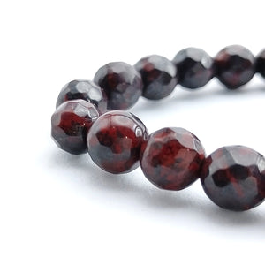 Iron Tiger Eye Diamond Cut Bracelet