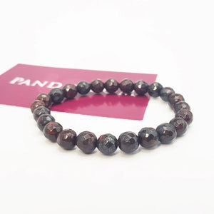 Iron Tiger Eye Diamond Cut Bracelet