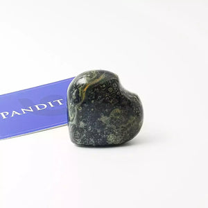 Kambaba Jasper Healing Crystal Heart Stone