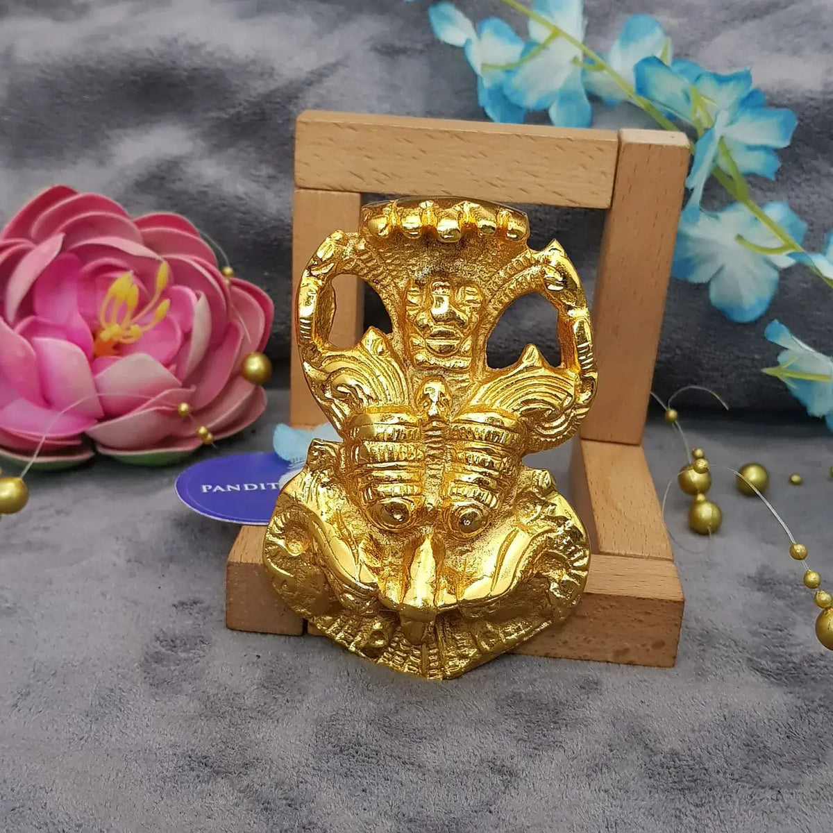 Kartique Nazar Battu with Naag Ganesha for Evil Eye Protection — close-up detail showing texture and craftsmanship