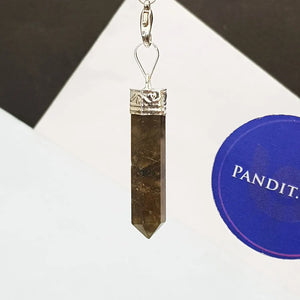 Labradorite Cap Pencil Pendant