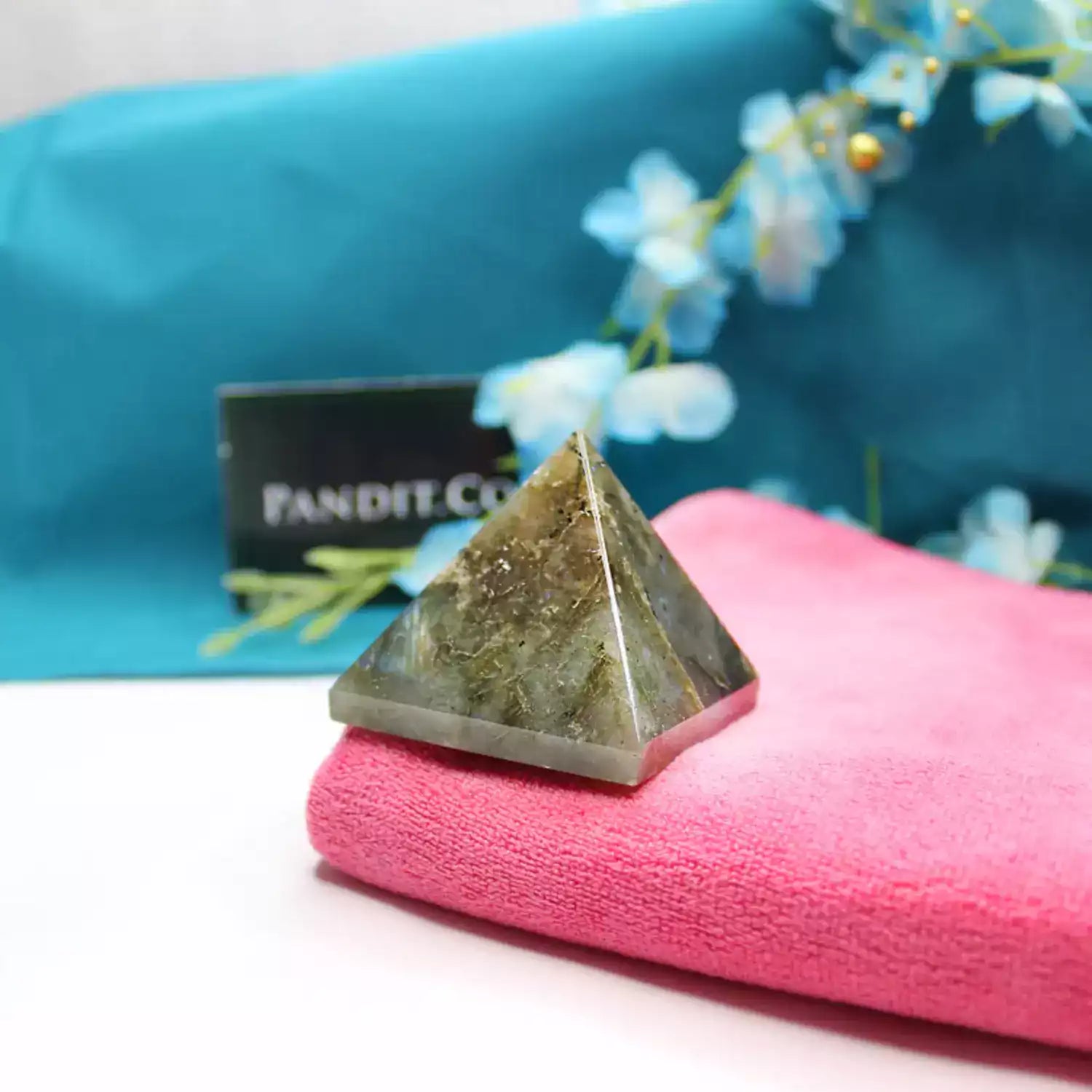 Labradorite Crystal Pyramid