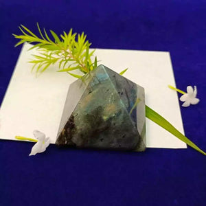 Labradorite Crystal Pyramid
