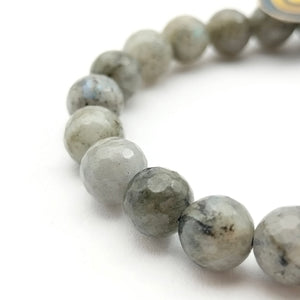 Labradorite Diamond Cut Bracelet