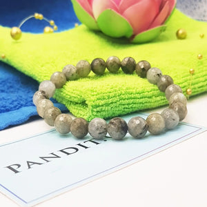 Labradorite Diamond Cut Bracelet