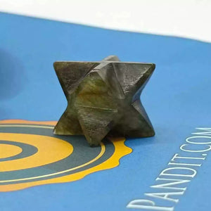 Labradorite Merkaba Star