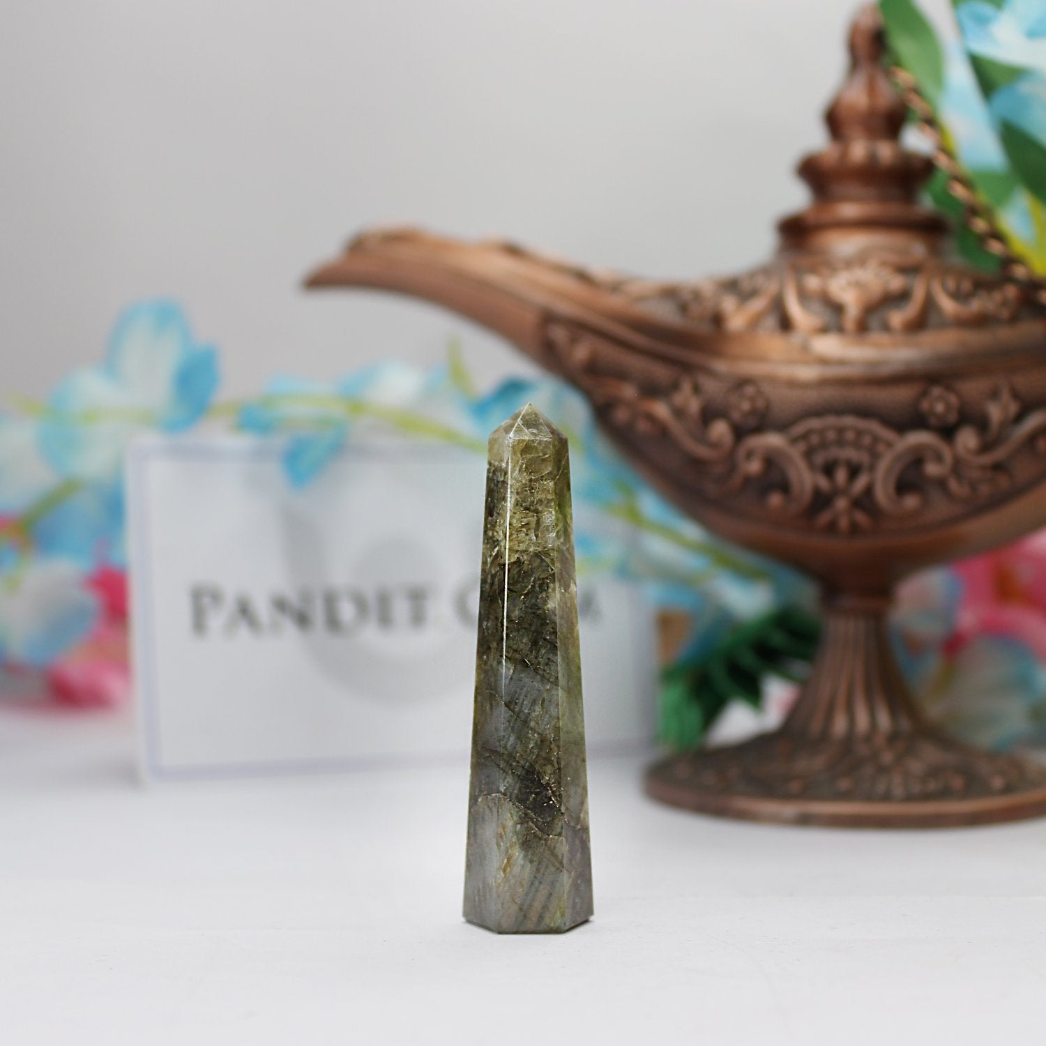 Labradorite Pencil Tower Point