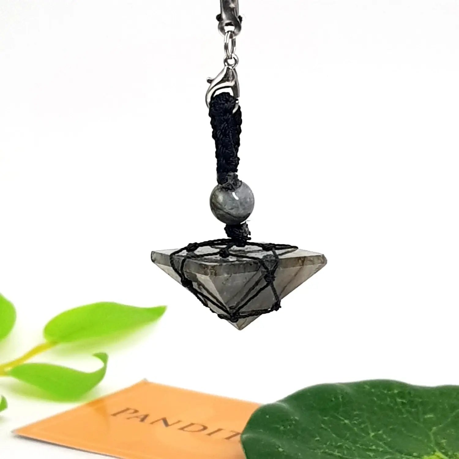Labradorite Pyramid Pendant