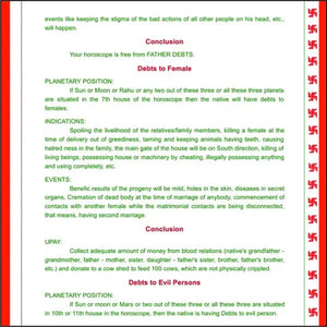 Lal Kitab Horoscope Platinum Online Horoscope