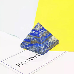 Lapis Lazuli Crystal Pyramid