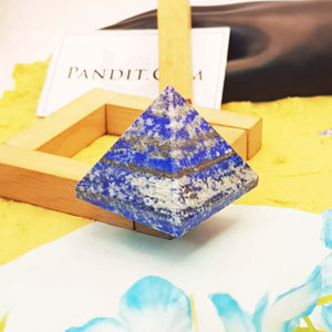 Lapis Lazuli Crystal Pyramid