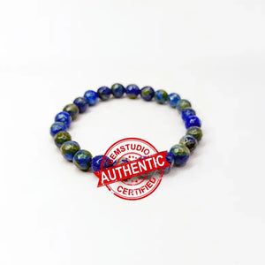 Lapis Lazuli Diamond Cut Bracelet