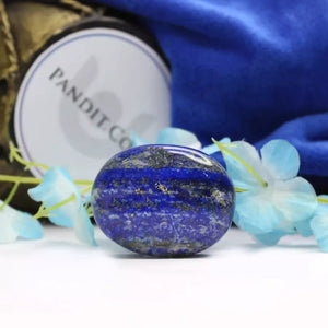 Lapis Lazuli Healing Crystal Palm Stone