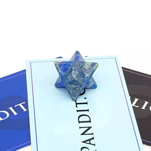 Lapis Lazuli Merkaba Star
