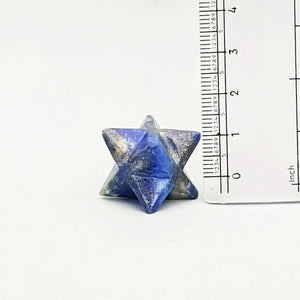 Lapis Lazuli Merkaba Star