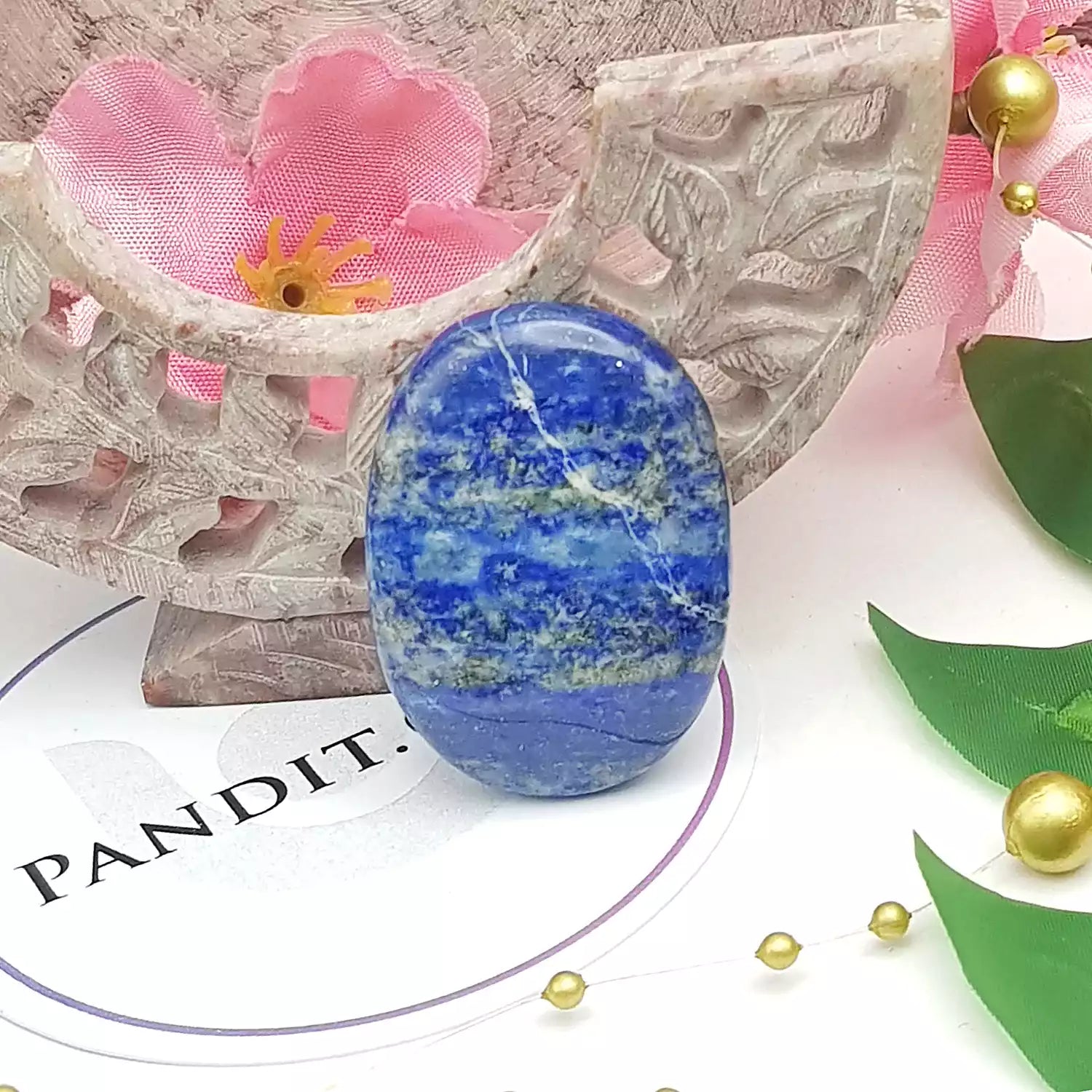 Lapis Lazuli Worry Stone