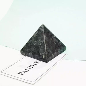 Larvikite Crystal Pyramid
