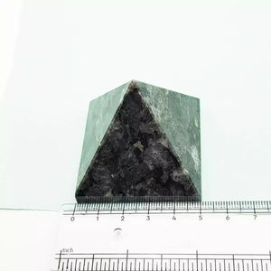 Larvikite Crystal Pyramid