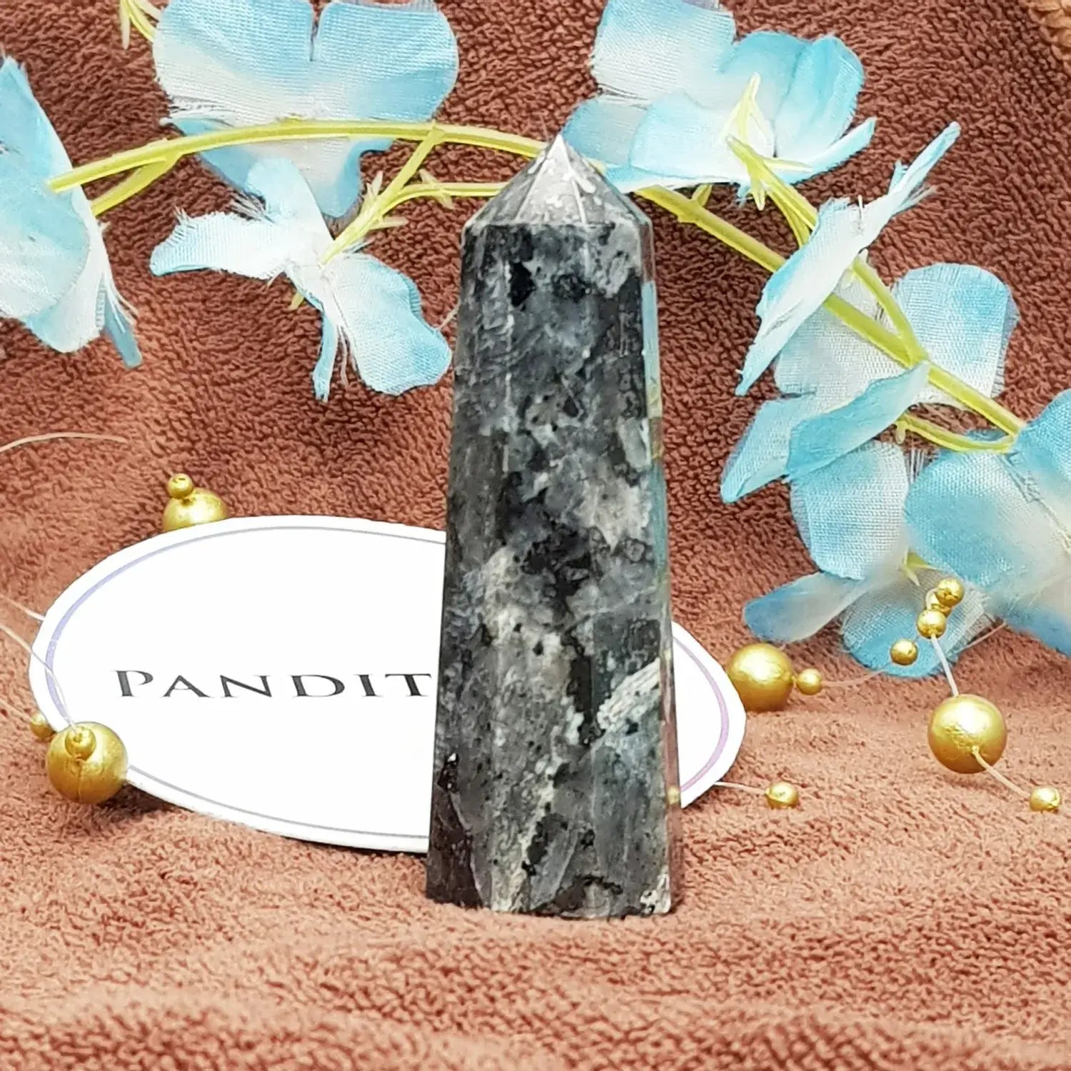 Larvikite Pencil Tower Point