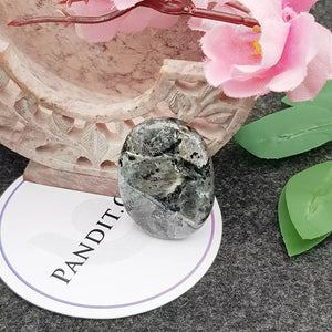 Larvikite Worry Stone