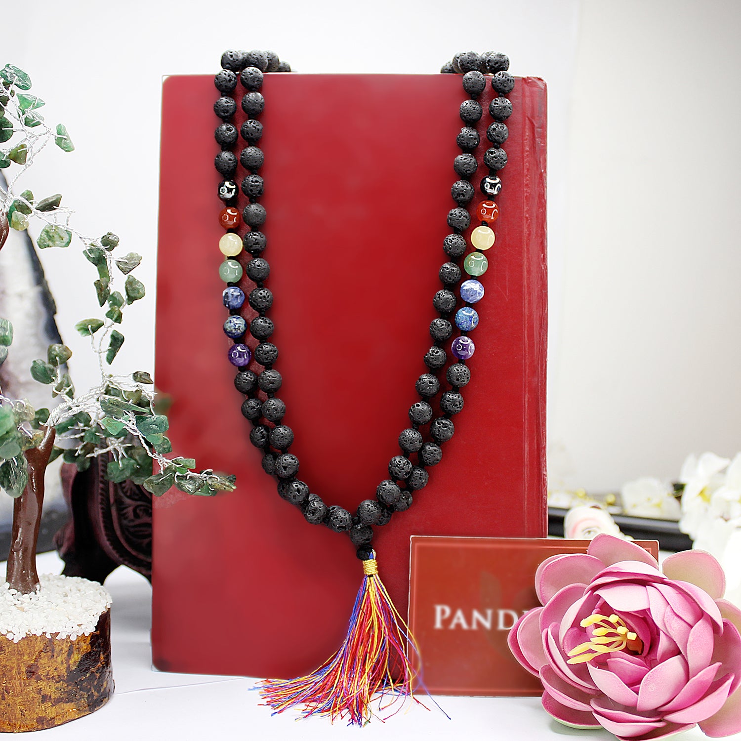 Lava 7 Chakra Mala