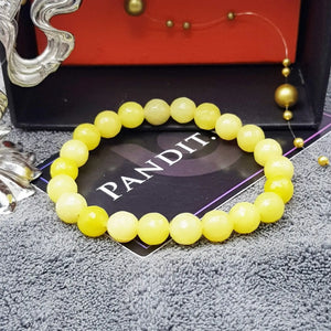 Lemon Jade Diamond Cut Bracelet