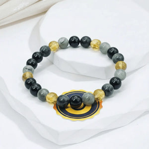 Leo Zodiac Sign Bracelet — bracelet worn on wrist demonstration