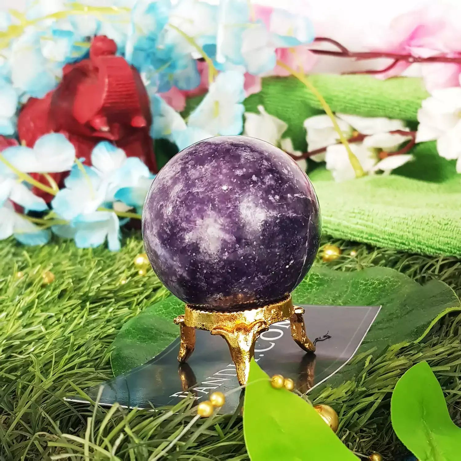 Lepidolite Crystal Ball