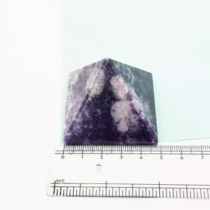 Lepidolite Crystal Pyramid