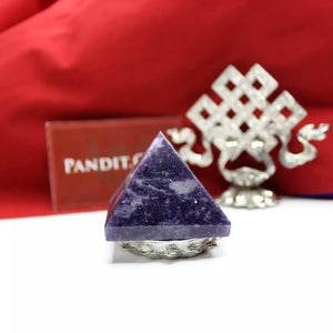 Lepidolite Crystal Pyramid