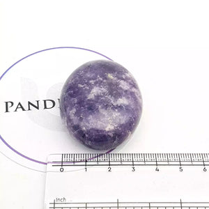 Lepidolite Healing Crystal Palm Stone