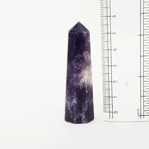 Lepidolite Pencil Tower Point