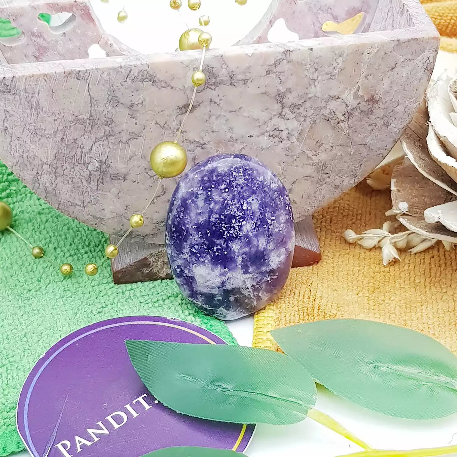 Lepidolite Worry Stone