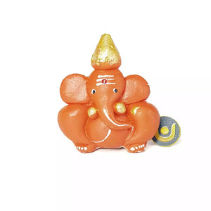 Lord Ganesha Wooden Idol