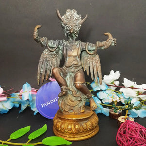 Lord Garuda Brass Idol