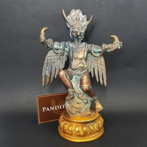 Lord Garuda Brass Idol