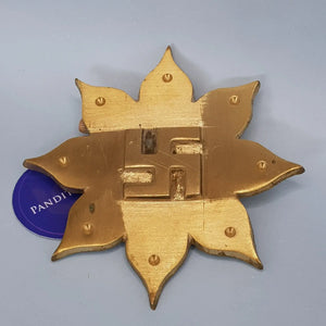 Lotus Flower Plate With Swastika Big