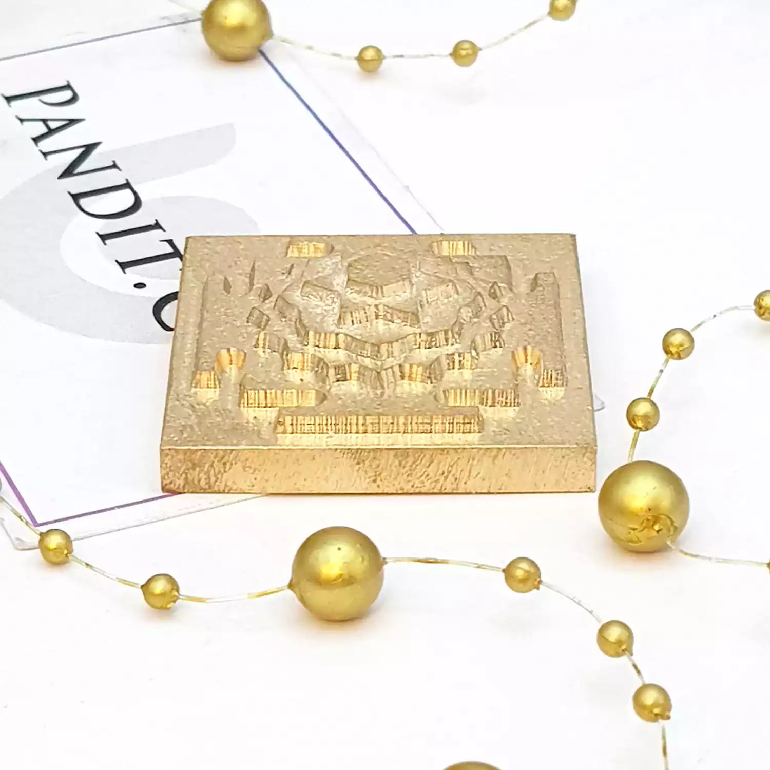 Mahavidya Bhuvaneshvari Brass Yantra