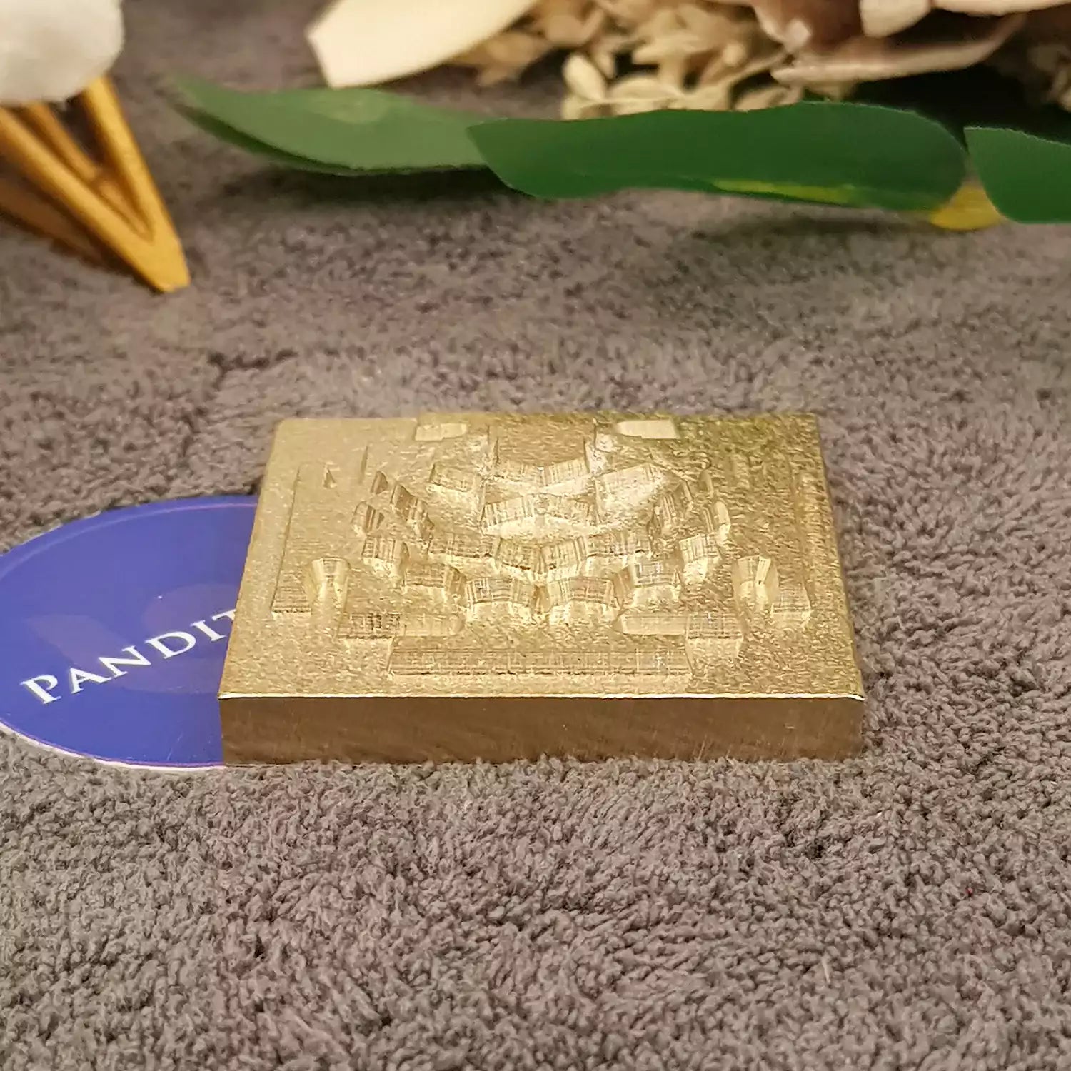 Mahavidya Bhuvaneshvari Brass Yantra