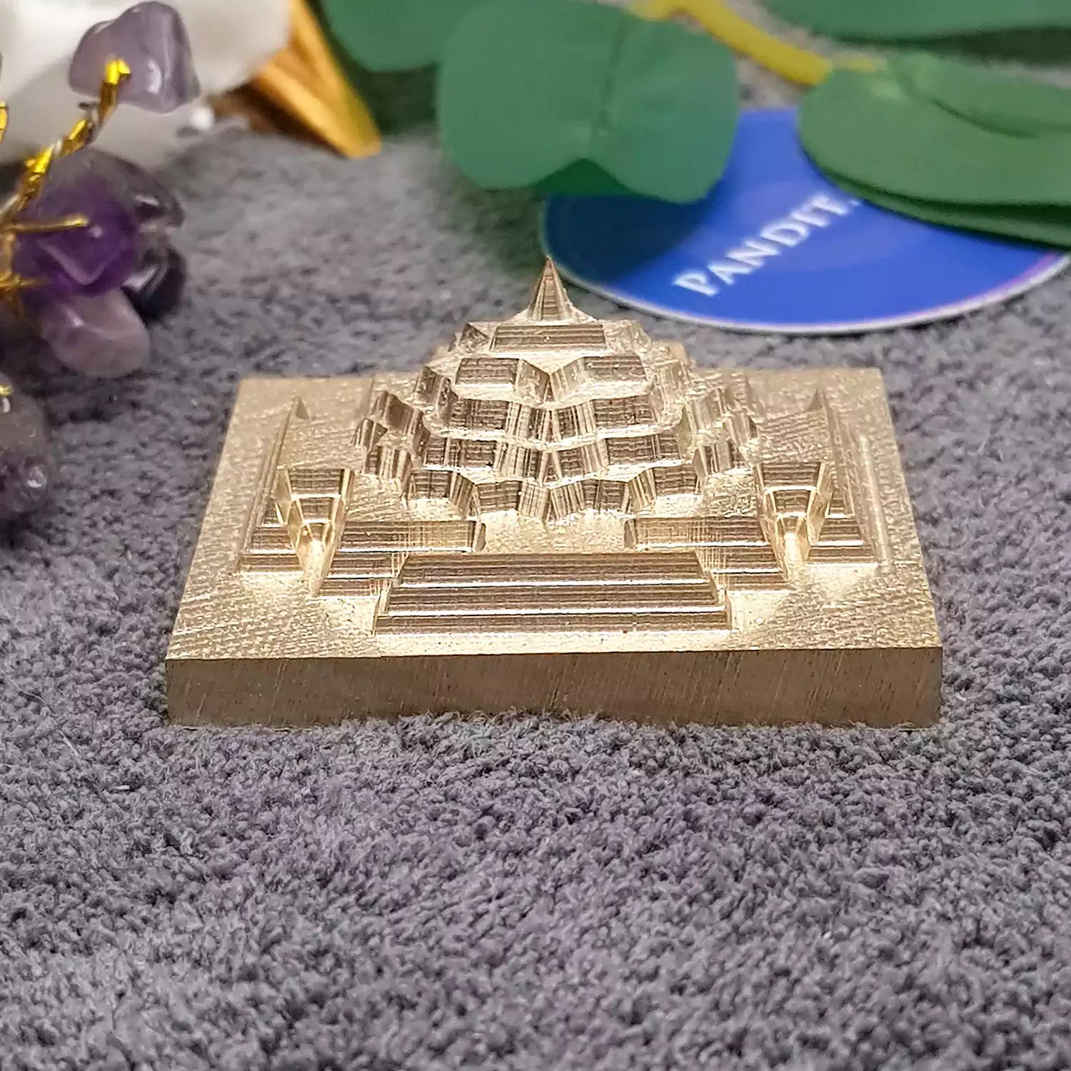 Mahavidya Matangi Brass Yantra