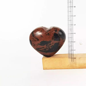 Mahogany Obsidian Healing Crystal Heart Stone