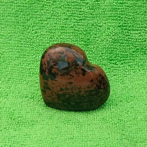 Mahogany Obsidian Healing Crystal Heart Stone