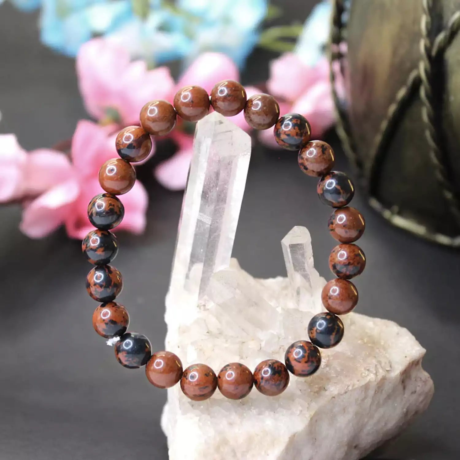 Mahogany Obsidian Bracelet