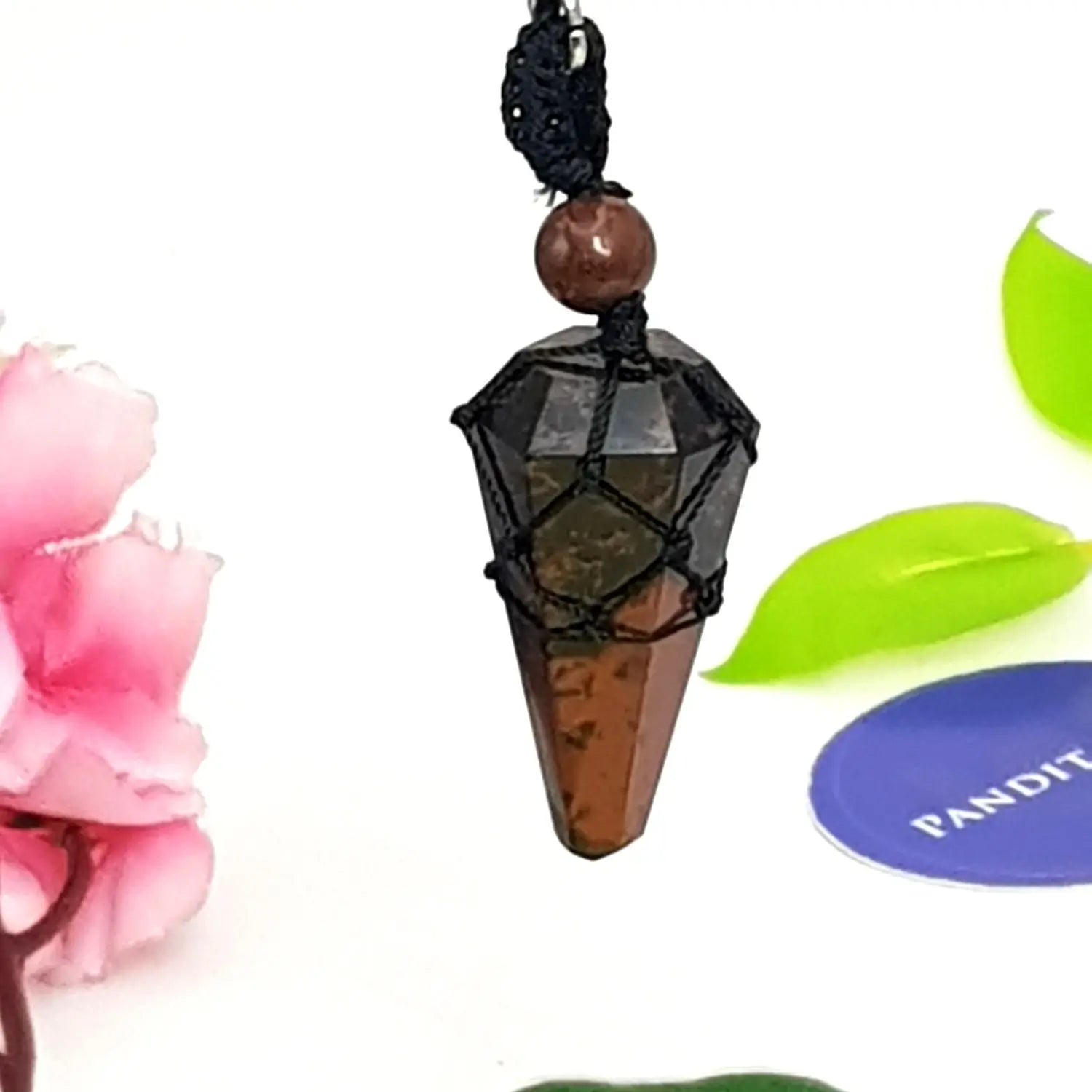 Mahogany Obsidian Dowsing Pendulum