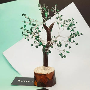 Malachite Gemstone Tree