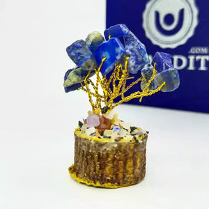 Mini Gemstone Trees Set